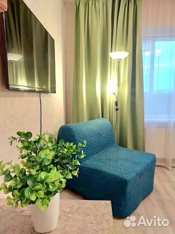 

Квартира-студия, 28 м², 2 кровати