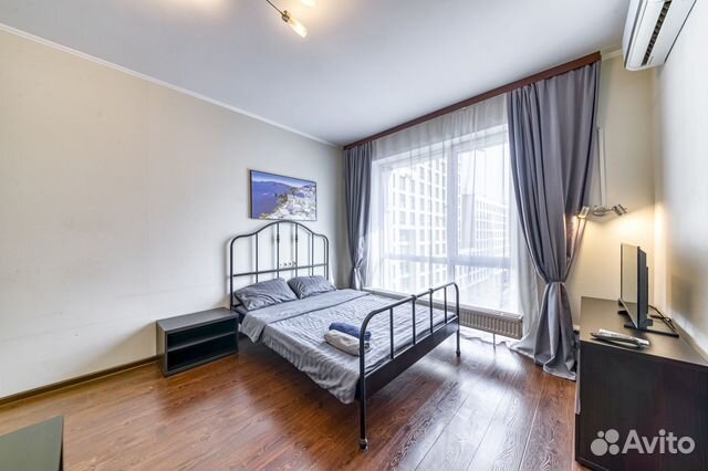 

1-к. квартира, 54 м², 2 кровати