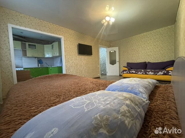 

Квартира-студия, 33 м², 2 кровати
