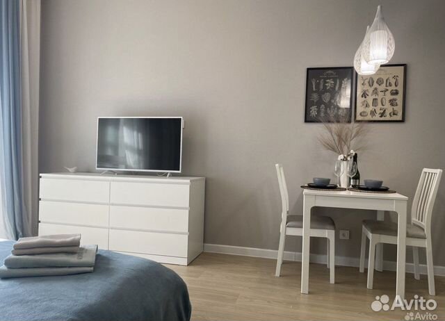 

Квартира-студия, 30 м², 2 кровати