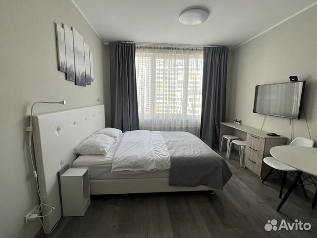

Квартира-студия, 24 м², 2 кровати