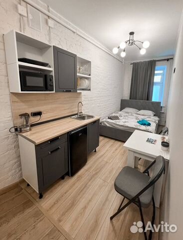 

Квартира-студия, 15 м², 1 кровать
