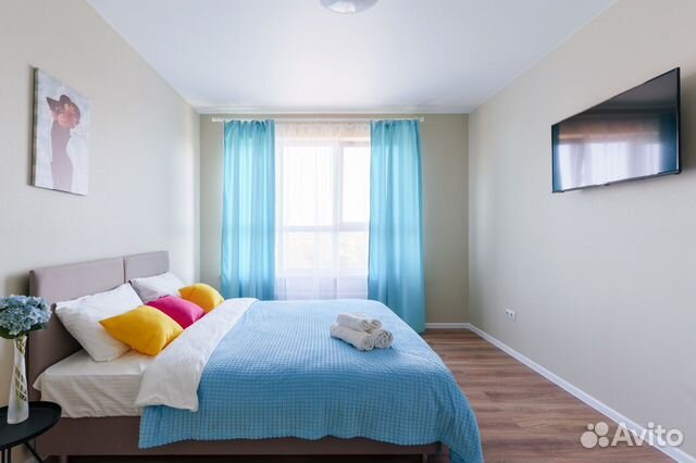 

1-к. квартира, 32 м², 2 кровати