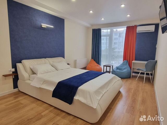 

1-к. квартира, 50 м², 2 кровати