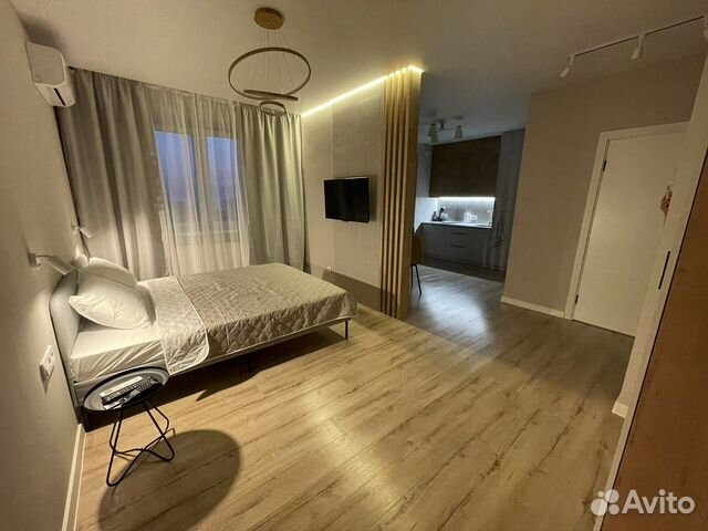 

Квартира-студия, 37 м², 2 кровати