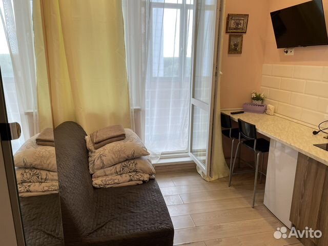 

Квартира-студия, 15 м², 1 кровать