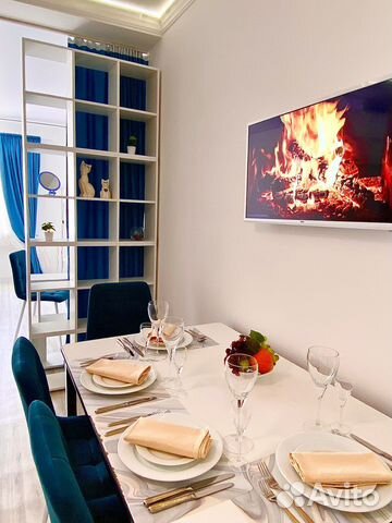 

1-к. квартира, 45 м², 2 кровати