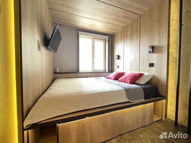 

Квартира-студия, 19 м², 1 кровать
