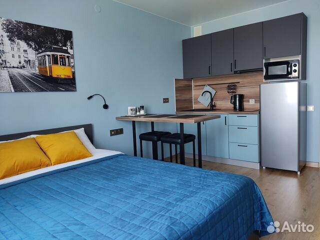 

Квартира-студия, 23 м², 1 кровать