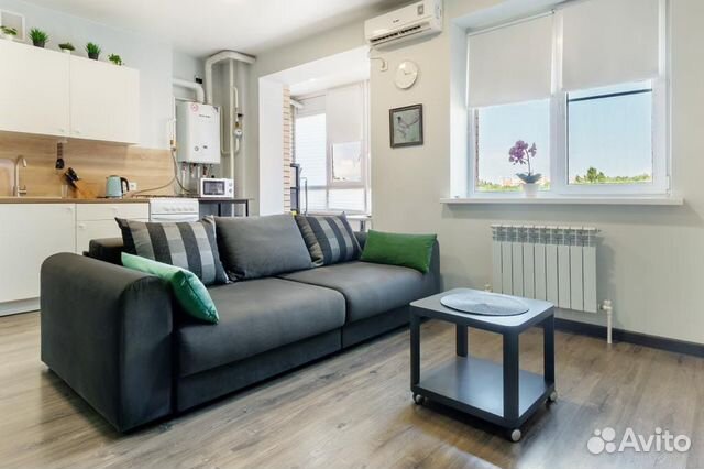 

1-к. квартира, 40 м², 2 кровати