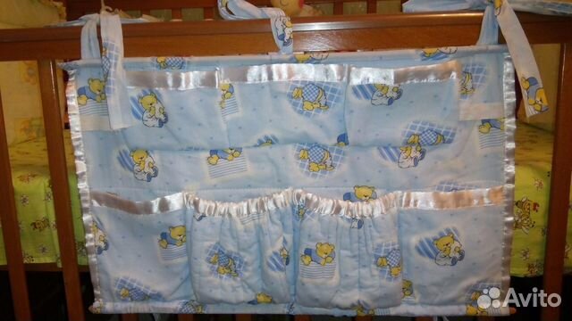 Новый карман на детскую кроватку