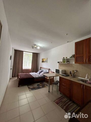

Квартира-студия, 27 м², 1 кровать