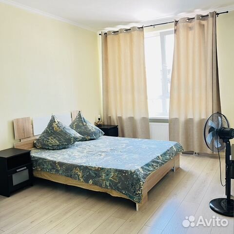 

1-к. квартира, 39 м², 2 кровати