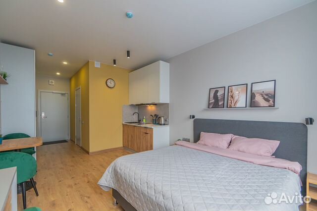 

Квартира-студия, 25 м², 1 кровать
