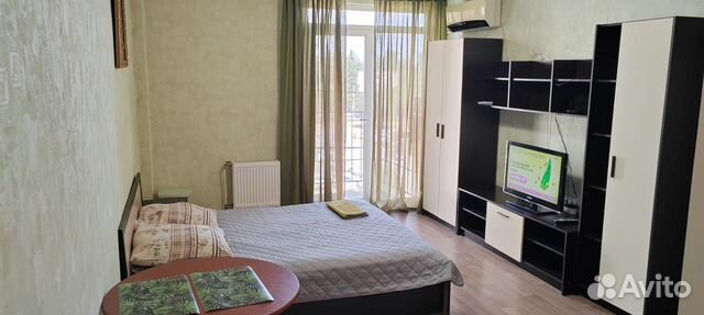 

Квартира-студия, 30 м², 1 кровать