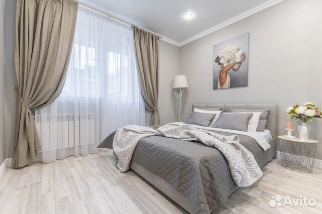 

1-к. квартира, 45 м², 2 кровати