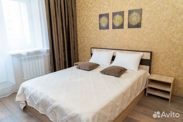 

1-к. квартира, 41 м², 2 кровати