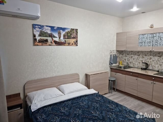 

Квартира-студия, 24,7 м², 2 кровати
