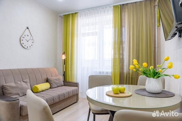 

1-к. квартира, 39 м², 3 кровати