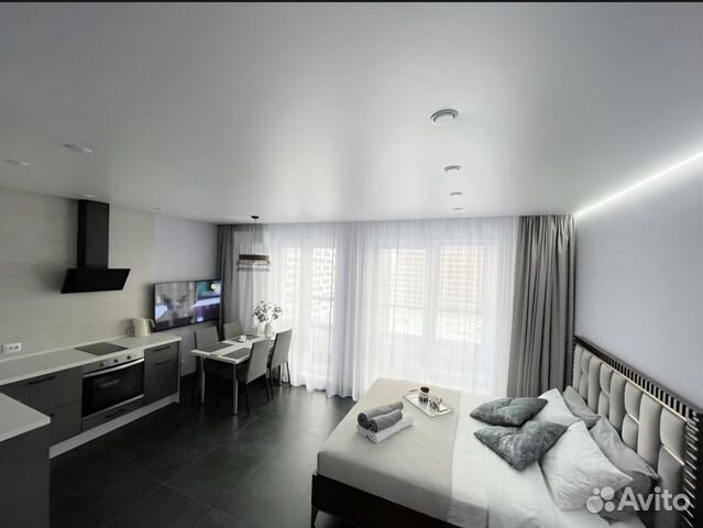

Квартира-студия, 41 м², 2 кровати