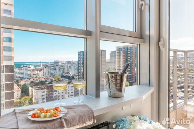 

Квартира-студия, 35 м², 2 кровати