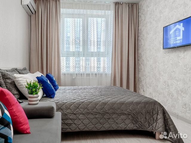 

1-к. квартира, 45 м², 3 кровати