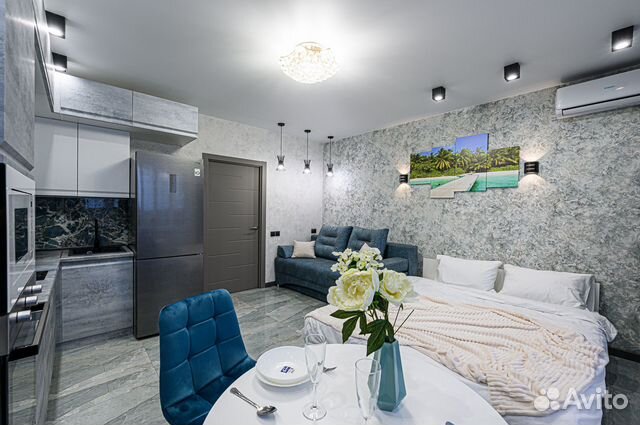 

Квартира-студия, 28 м², 2 кровати