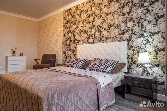 

1-к. квартира, 46 м², 2 кровати