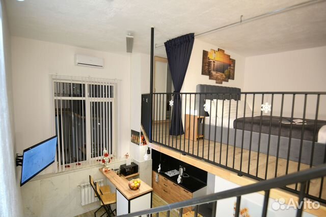 

Квартира-студия, 42 м², 4 кровати