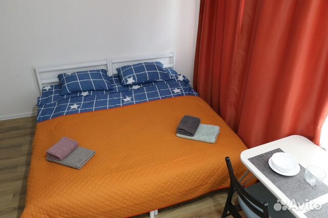 

Квартира-студия, 23 м², 2 кровати