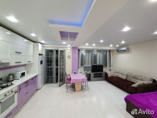 

Квартира-студия, 47 м², 2 кровати