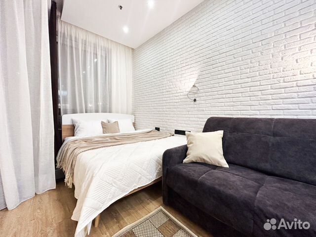 

Квартира-студия, 33 м², 2 кровати