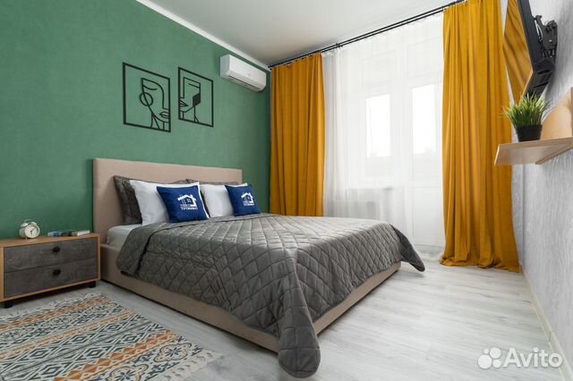 

1-к. квартира, 45 м², 2 кровати