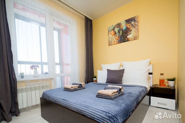 

1-к. квартира, 39 м², 2 кровати
