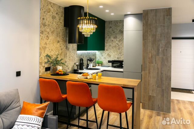 

1-к. квартира, 45 м², 2 кровати