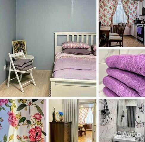 

1-к. квартира, 35 м², 2 кровати