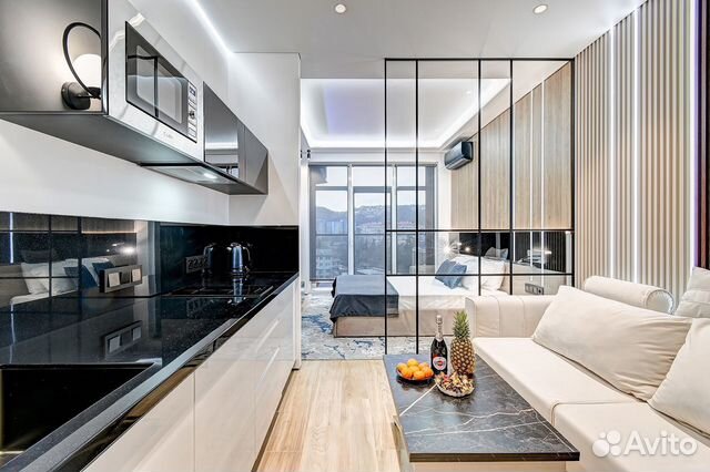 

Квартира-студия, 30 м², 1 кровать