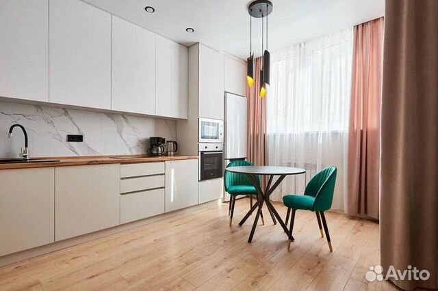 

Квартира-студия, 33 м², 2 кровати