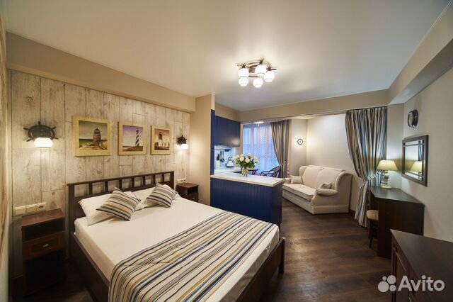 

Квартира-студия, 26 м², 2 кровати