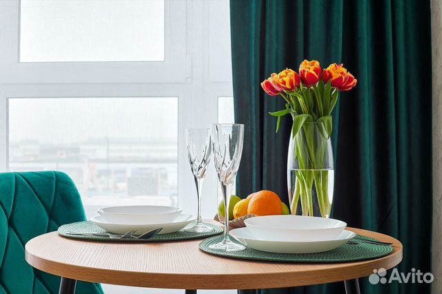 

Квартира-студия, 36 м², 2 кровати