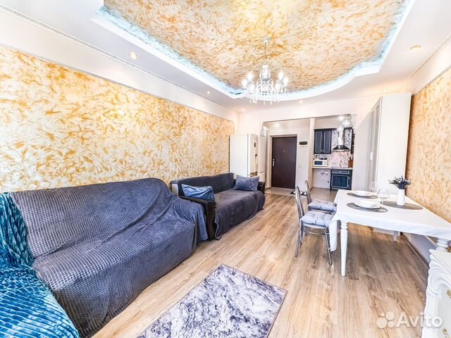 

1-к. квартира, 55 м², 3 кровати