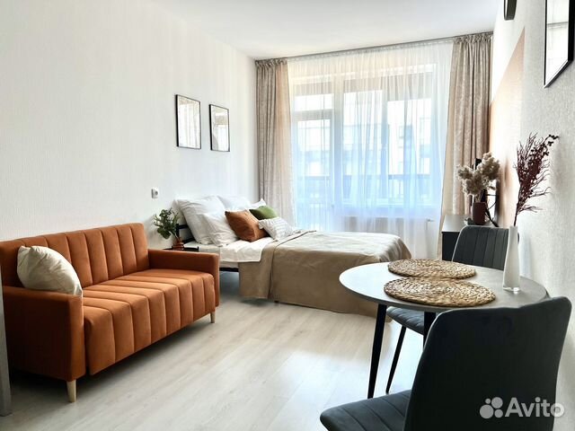 

Квартира-студия, 24 м², 2 кровати
