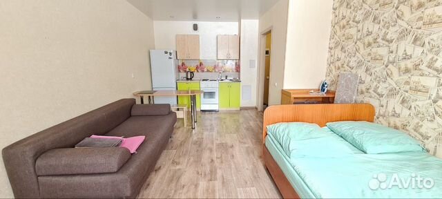 

Квартира-студия, 30 м², 2 кровати