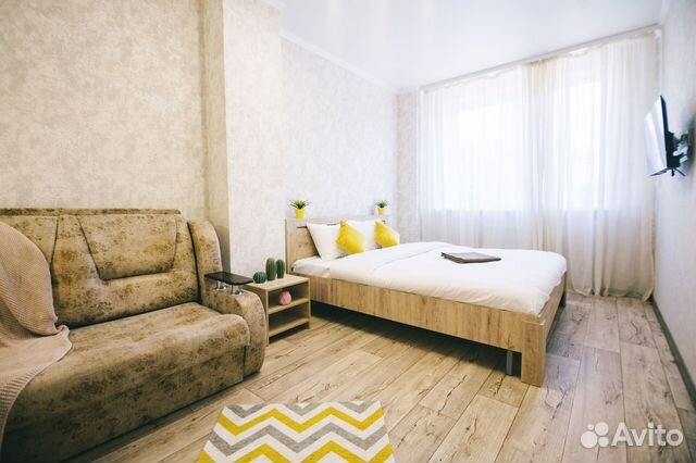 

1-к. квартира, 42 м², 2 кровати