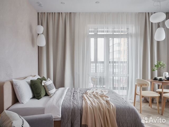 

Квартира-студия, 31 м², 2 кровати