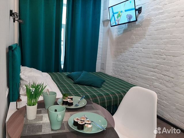 

Квартира-студия, 16 м², 1 кровать