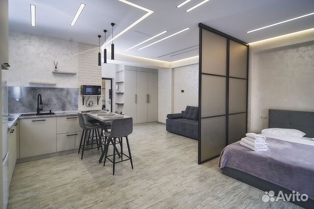 

Квартира-студия, 40 м², 2 кровати