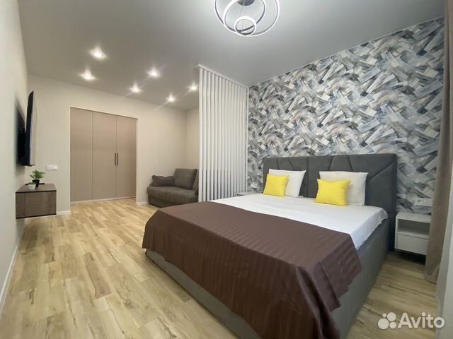 

1-к. квартира, 44 м², 2 кровати