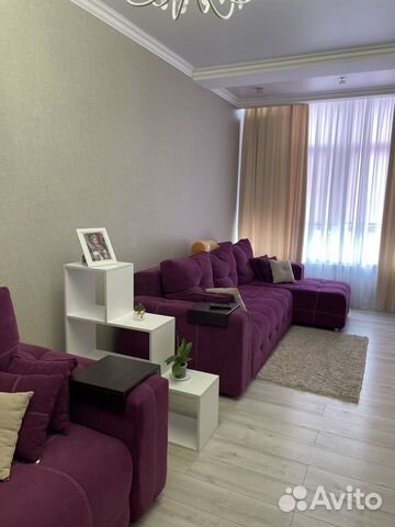 

1-к. квартира, 56 м², 3 кровати