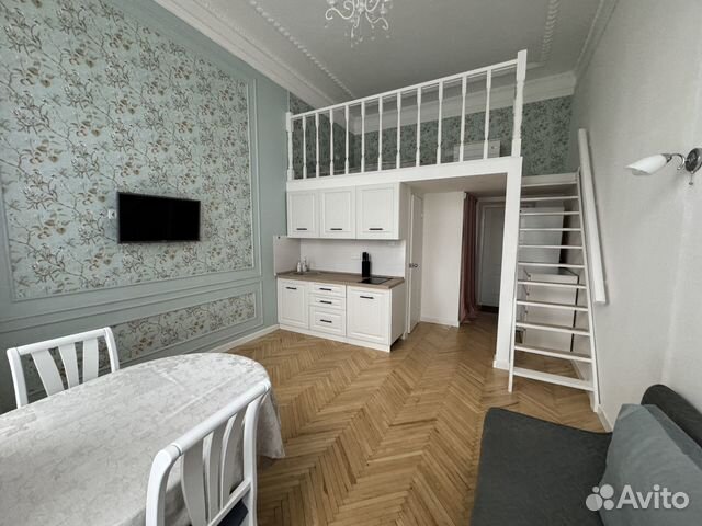 

Квартира-студия, 29 м², 2 кровати